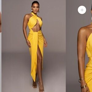 Yellow Sahara Dress